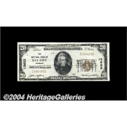 Bay City, MI - $20 1929 Ty. 1 The NB of Bay