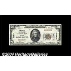 Grand Rapids, MI - $20 1929 Ty. 1 The National