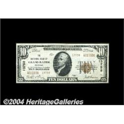 Grand Rapids, MI - $10 1929 Ty. 2 The NB of