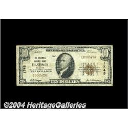 Hastings, MI - $10 1929 Ty. 1 The Hastings NB