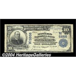 Ishpeming, MI - $10 1902 Plain Back Fr. 633