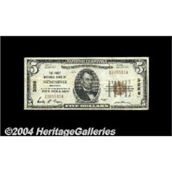 Menominee, MI - $5 1929 Ty. 1 The First NB Ch.