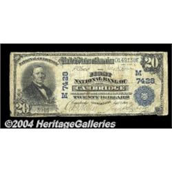 Cambridge, MN - $20 1902 Plain Back Fr. 650