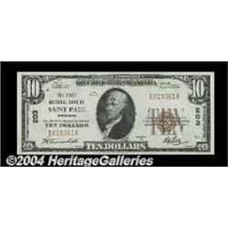 Saint Paul, MN - $10 1929 Ty. 1 The First NB