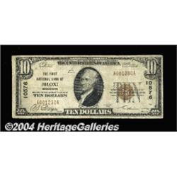 Biloxi, MS - $10 1929 Ty. 1 The First NB Ch. #