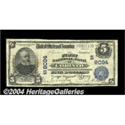 Corinth, MS - $5 1902 Plain Back Fr. 600 The