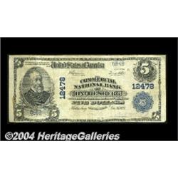 Hattiesburg, MS - $5 1902 Plain Back Fr. 609