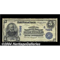Meridian, MS - $5 1902 Date Back Fr. 590 The