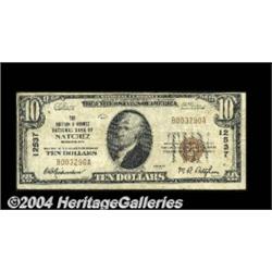 Natchez, MS - $10 1929 Ty. 1 The Britton &