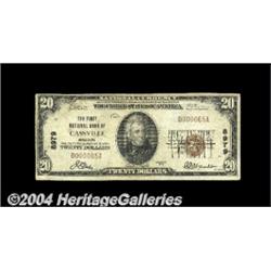 Cassville, MO - $20 1929 Ty. 1 The First NB