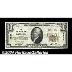 Gallatin, MO - $10 1929 Ty. 1 The First NB Ch.