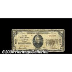 Jasper, MO - $20 1929 Ty. 1 The First NB Ch. #