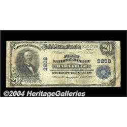 Maryville, MO - $20 1902 Plain Back Fr. 650