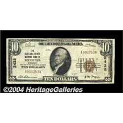 Memphis, MO - $10 1929 Ty. 1 The Scotland