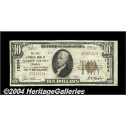 Mount Vernon, MO - $10 1929 Ty. 1 The First NB