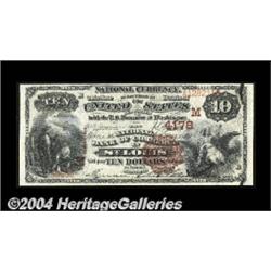 Saint Louis, MO - $10 1882 Brown Back Fr. 484