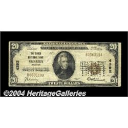Sedalia, MO - $20 1929 Ty. 1 The Sedalia NB