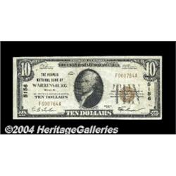 Warrensburg, MO - $10 1929 Ty. 1 The Peoples