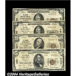 Four Different Missouri 1929 Series National