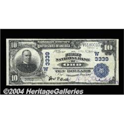 Ord, NE - $10 1902 Plain Back Fr. 624 The