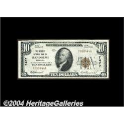 Randolph, NE - $10 1929 Ty. 1 The Security NB