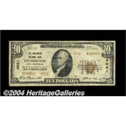 Colebrook, NH - $10 1929 Ty. 2 The Colebrook