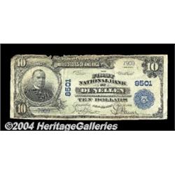 Dunellen, NJ - $10 1902 Plain Back Fr. 626 The