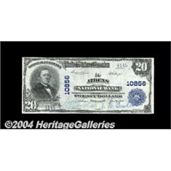 Athens, NY - $20 1902 Plain Back Fr. 658 The