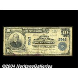 Bainbridge, NY - $10 1902 Plain Back Fr. 633