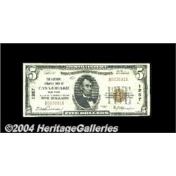 Canajoharie, NY - $5 1929 Ty. 1 The National