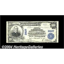 Cortland, NY - $10 1902 Plain Back Fr. 624