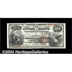 Fonda, NY - $10 1882 Brown Back Fr. 480 The