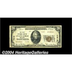 Grand Gorge, NY - $20 1929 Ty. 2 The First NB