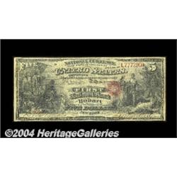 Hobart, NY - $5 Original Fr. 394 The First NB