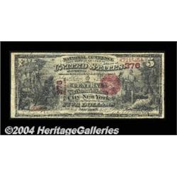 New York, NY - $5 1875 Fr. 402 The Central NB