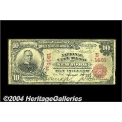 New York, NY - $10 1902 Red Seal Fr. 614 The