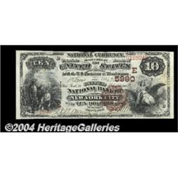 New York, NY - $10 1882 Brown Back Fr. 490 The