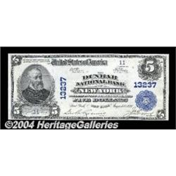 New York, NY - $5 1902 Plain Back Fr. 611 The