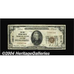North Rose, NY - $20 1929 Ty. 1 The First NB