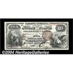 Palmyra, NY - $10 1882 Brown Back Fr. 479 The