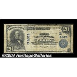 Perry, NY - $20 1902 Plain Back Fr. 653 The