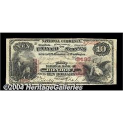 Rondout, NY - $10 1875 Fr. 419 The First NB