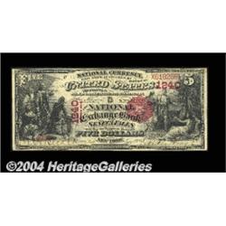 Seneca Falls, NY - $5 1875 Fr. 401 The