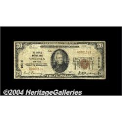 Unadilla, NY - $20 1929 Ty. 1 The Unadilla NB