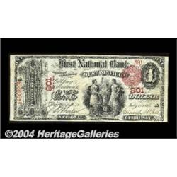 West Winfield, NY - $1 1875 Fr. 384 The First