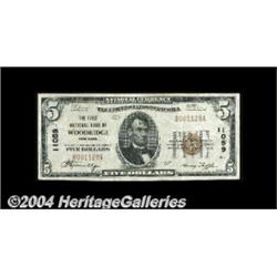 Woodridge, NY - $5 1929 Ty. 1 The First NB Ch.