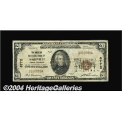 Asheville, NC - $20 1929 Ty. 1 The American NB