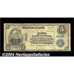 Kinston, NC - $5 1902 Plain Back Fr. 600 The