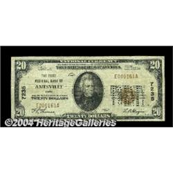 Amesville, OH - $20 1929 Ty. 1 The First NB