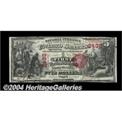 Monroeville, OH - $5 1875 Fr. 404 The First NB